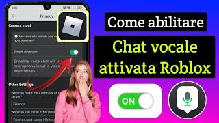 Come abilitare la chat vocale Roblox (senza verifica 2024)।  Abilita la chat vocale in Roblox