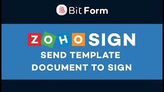 Zoho Sign Send Template Document To Sign