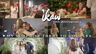 MY SURPRISE TREAT TO COUPLES ( A Documentary ) | IKAW 10TH ANNIVERSARY | YENG CONSTANTINO