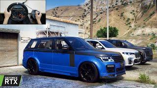 GTA 5 - MANSORY Range Rover SVAutobiography OFFROAD CONVOY - Wild Luxury SUV from Mansory