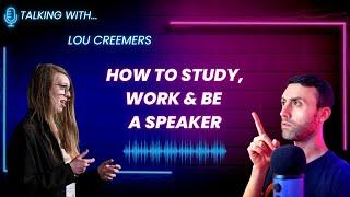 How to study, work and be a speaker as a Developer - Lou Creemers