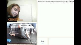 Omegle flexibility challenge backbend contest and oversplits