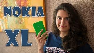 Nokia XL: обзор большого смартфона