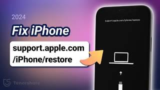 Top 6 Ways to Fix support.apple.com/iphone/restore on iPhone - 2024 Updated!