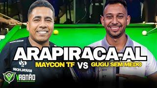 REVANCHE MAYCON X GUGU SEM MEDO 28/05/2025 #SINUCAAOVIVO #SINUCA #aovivonoyoutube