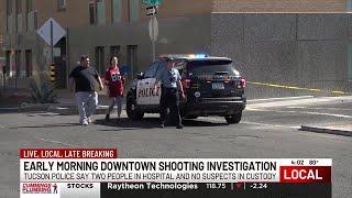 Two hospitalized following early morning shooting in Tucson