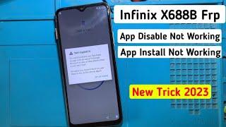 Infinix X688B Frp Bypass | infinix hot 10 play Frp Remove (App Install Not Working App Disable ) Cm2