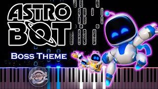 Astro Bot Gorilla Boss Theme Song Piano Tutorial - Astro Bot Boss Theme Piano