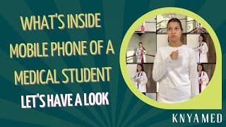 What's Inside Phone of Medical Students, Doctors | Let's have a look MBBS Life #shorts #neet