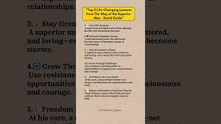 lesson from - The way of the superior man #books