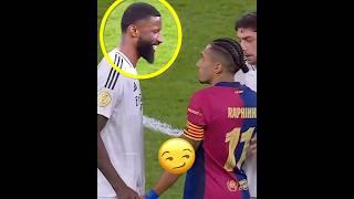 Raphinha vs Rudiger