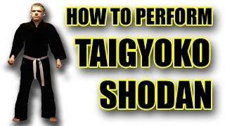 How to perform GKR 1st Kata Taigyoko Shodan