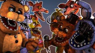 [SFM FNaF] Withered's vs UnWithered's (full fight)