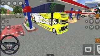 FULL MUATAN, PERMAINAN TRUK FUSO TRONTON OLENG TRUK MUAT GAYOR - GAME BUSSID SIMULATOR