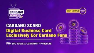 Cardano Xcard - Digital Business Card exclusively for Cardano Fans