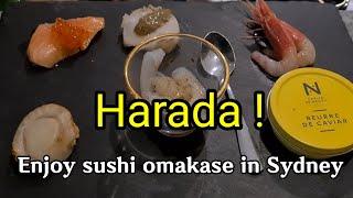 시드니에서 스시오마카세 즐기기 / Enjoy sushi omakase in Sydney (feat. Harada)