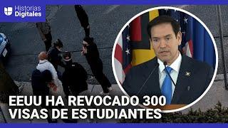 Marco Rubio amenaza con revocar visas de estudiantes