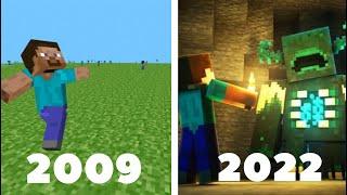 Evolution of Minecraft 2009-2022 (Minecraft Evrimi)