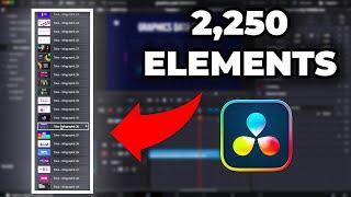 This Davinci Resolve Graphics Pack Will Make You Good at Editing... (Toko Graphics Pack 4.0)