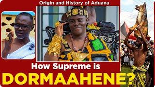 The power of Dormaaman over... | History and Origin of Dormaa Aduana - Dompem Ahenenanahene