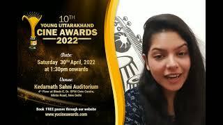 YUCA 2022 | Meghna Chandra | Young Uttarakhand Cine Awards- YUCA