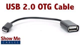 Easy To Use USB 2.0 Micro OTG Cable - Highlight