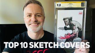 Ranking my TOP 10 artist commissioned sketch covers