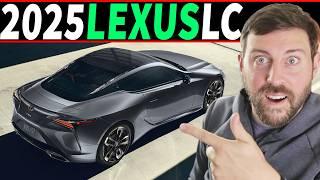 2025 Lexus LC 500 is ANNOUNCED // Here's every update for the V8 coupe