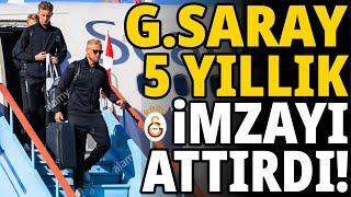 GALATASARAY İLK TRANSFERİNİ BİTİRDİ! 5 YILLIK İMZA...