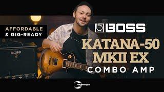 Katana-50 MKII EX: Boss's Little Combo, now with Gig-Ready Features