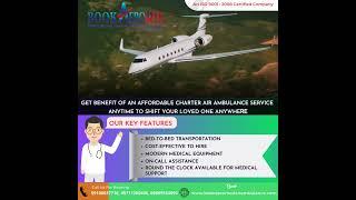 Book India's No 1 Air Ambulance Services in India at Low Cost