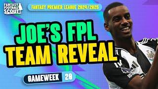 CUNHA OUT, ISAK IN! ‼️ | JOE'S FPL TEAM SELECTION!  | Fantasy Premier League Tips 2024/25