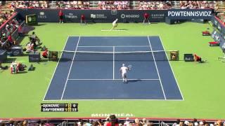 Djokovic vs Davydenko Montréal 2011 Highlights