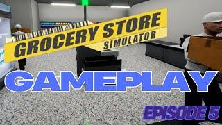 Chaos, New Employee and New Items in Today's Episode - Grocery Store Simulator Gameplay Ep 5