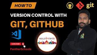 @salesforce Version Control using VS Code & Github with @sfdcpanther #salesforcedevelopment #git