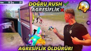 RUSH DEĞİL AGRESİFLİK ÖLDÜRÜR…