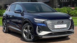 Approved used - Audi Q4 E-Tron S-Line 50 Quattro at Stafford Audi