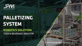 JPM Industry - Palletizing System - Robotics Solutions