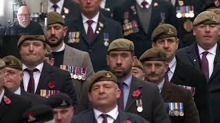 Mark from the States and March Past Cenotaph on Remembrance Sunday 2022 Reaction