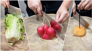 How to cut fruit and vegetable easily - vegetables creative Art Activity for make Cake At Home #food