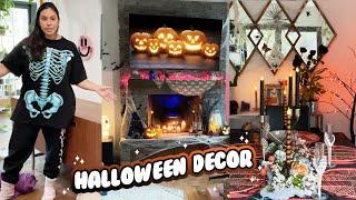 Decorate w/ Me For HALLOWEEN  FIREPLACE + BAR + DINING ROOM