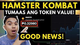 HAMSTER KOMBAT TOKEN TUMAAS AT DUMOBLE ANG VALUE! HMSTR TOKEN INCREASING TOKEN VALUE! SEASON 2