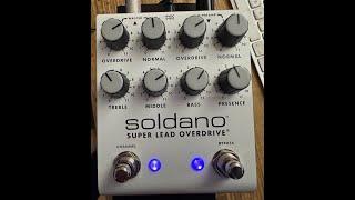 Soldano Plus SLO Pedal (into X88IR) clip