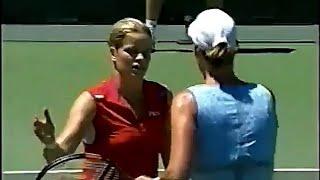 Kim Clijsters vs Lindsay Davenport 2003 San Diego SF Highlights