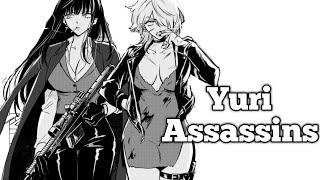 [Manga Dub] Two Yuri Assassins tease each other on the job