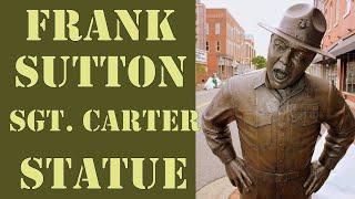 SeeMidTN.com Presents: Frank Sutton Statue (Sgt. Carter) - Clarksville, TN