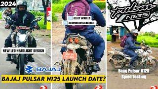 Finally, Bajaj Pulsar N125 Spotted Road Testing In India| Price,Specs,Design,Mileage|New Bike N125