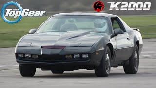 Knight Rider's KITT driven by TOP GEAR's STIG