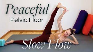 Peaceful Pelvic Floor Slow Yoga Flow for Hip & Pelvic Tension * 45 min * Prolapse Safe