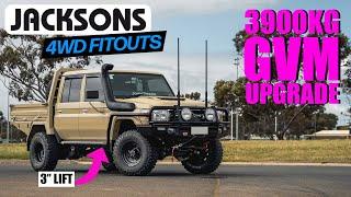 4WD FITOUT | EP14 | 79 Series 3 inch lift & GVM upgrade